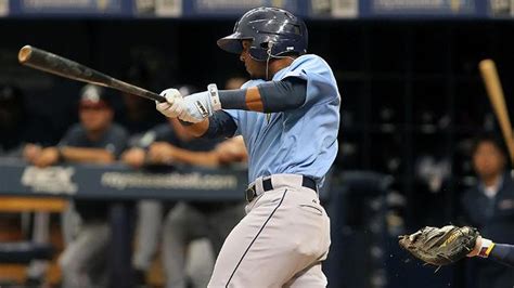 Rays shortstop wander franco hits a home run during the second inning of wednesday's game against the pittsburgh pirates in port charlotte. Princeton's Franco completes first cycle | MiLB.com