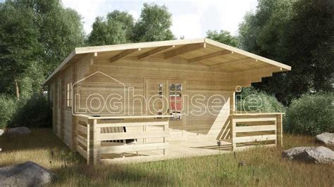 Log house, log cabins, timber frame house, 1 bedroom, 2 bedroom, 3 bedroom, 4 bedroom, roofing 089 459 7747. BUDGET TWO BED A LOG CABIN 5.2m x 10.2m | Loghouse.ie ...