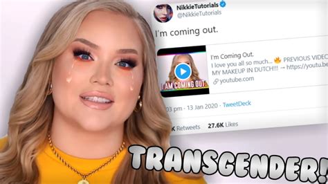 Nikkietutorials Comes Out As Transgender Youtube