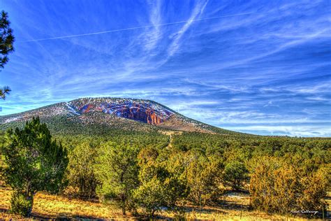 Red Mountain Flagstaff Arizona Art Photograph By Reid Callaway
