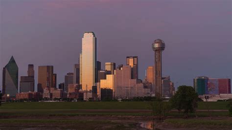 Dallas Downtown Day To Night Time Lapse Stock Video Footage Storyblocks