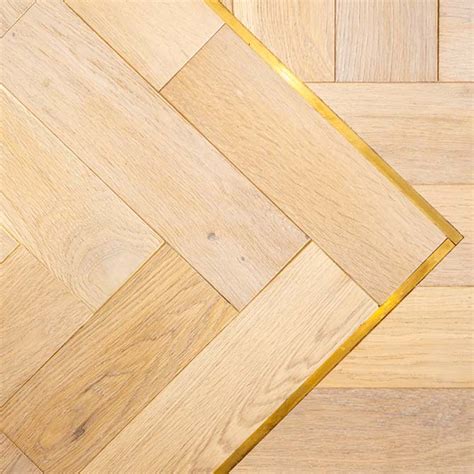 Brass And Silver Design Strips Accessories Woodpecker Flooring