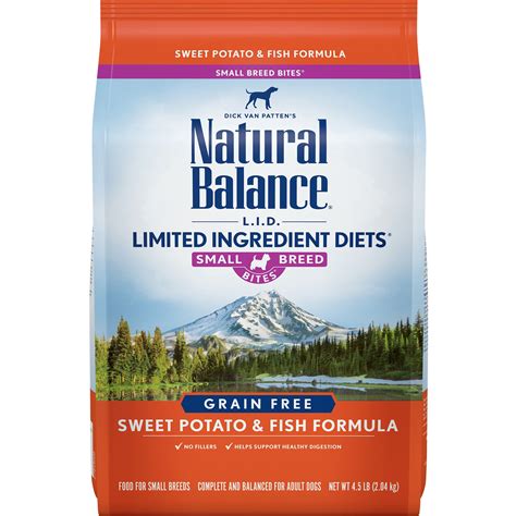 Large dogs tend to have voracious appetites, and can sometimes inhale their food. Natural Balance L.I.D. Limited Ingredient Diets Sweet ...