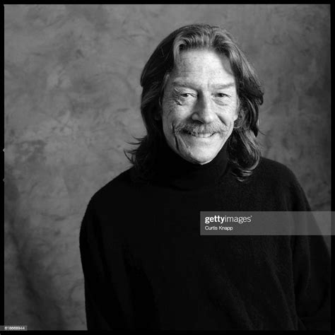 Portrait Of British Actor John Hurt Los Angeles California 1995