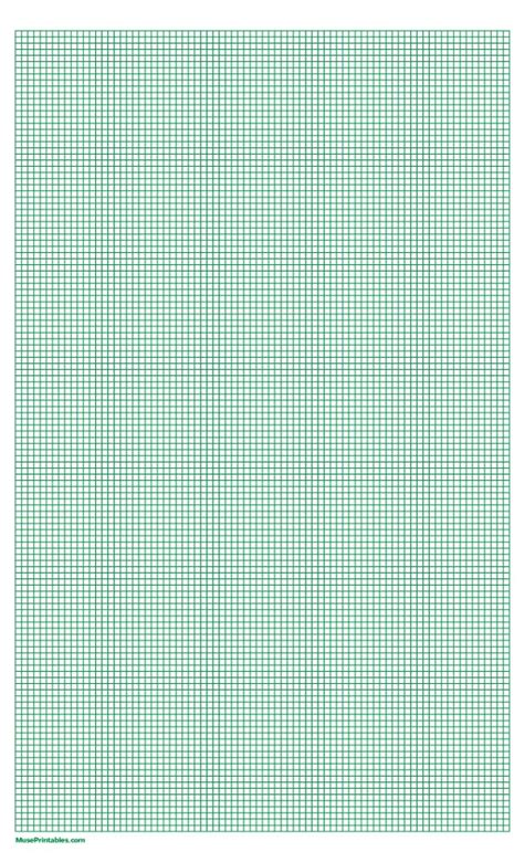 Printable 110 Inch Green Graph Paper For Legal Paper Free Download At