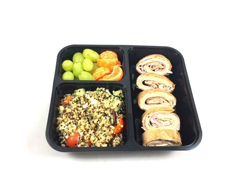 Find easy vegetarian and vegan dinners for eating healthy. no-heat-meal-prep-ham-cheese-wrap-greek-quinoa-salad ...