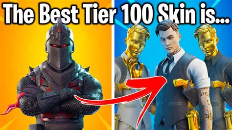 Fortnite Ranking Every Tier 100 Skin From Worst To Best Youtube