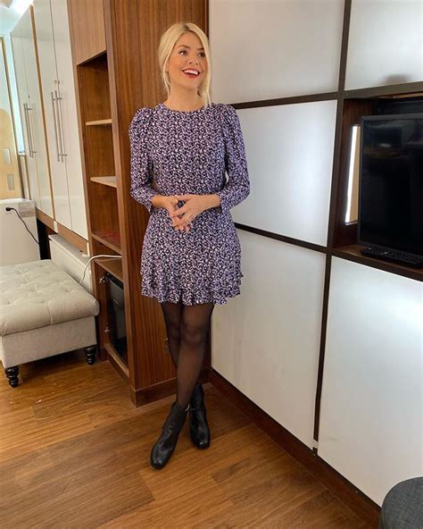 Holly Willoughby Floral Mini Dress This Morning October 2020 Fashion