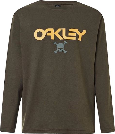 Oakley Mens Tc Skull Ls Shirts