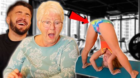 Nan Reacts To Worst Gym Fails Youtube