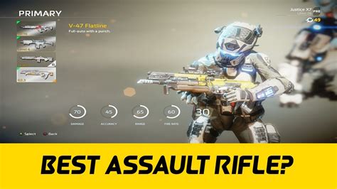 The Best Assault Rifle In Titanfall 2 V 47 Flatline Youtube