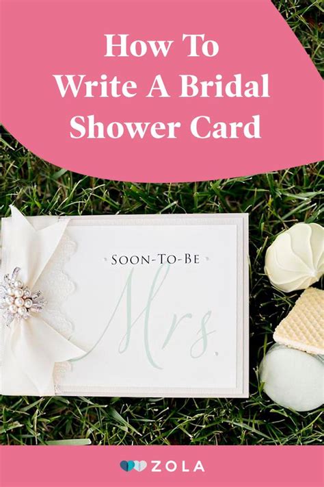 Bridal Shower Card Messages What To Write Zola Expert Wedding Advice Wedding Shower Cards