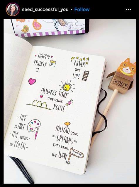 30 Cute Bullet Journal Quote Page Ideas That Will Motivate You Angela