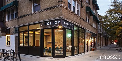 Modern Urban Coffee Shop Dollop Coffee Moss Architecture
