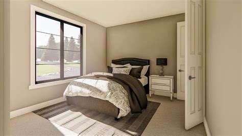 Exclusive Modern Farmhouse Plan With Split Bedrooms 62777dj