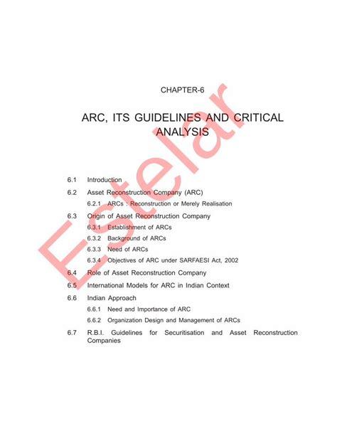 Pdf Arc Its Guidelines And Critical Flibnetac