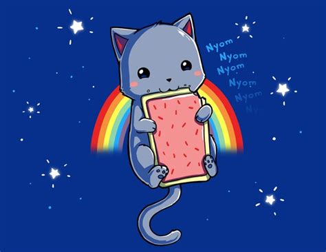 It was created by someone called huy hong. Nyan Cat by vaniiina on DeviantArt