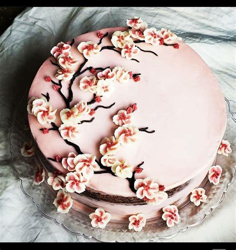 Cherry Blossom Cake Creative Cake Decorating