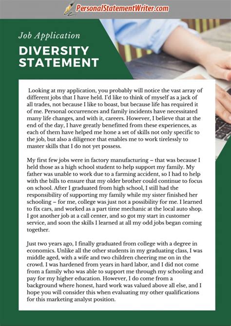 Useful phrases for a formal letter of application. Get Our Sample of Personal Statement Template For Job ...