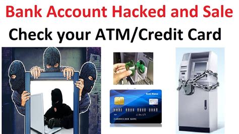 How To Secure Your Atmcreditdebit Cards Prevent Hacking From Hackers Attacks On Bank Accounts