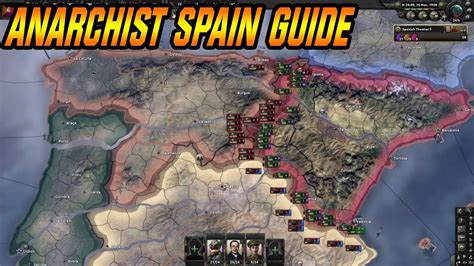 Hoi4 La Resistance Guide How To Win As Anarchist Spain Youtube