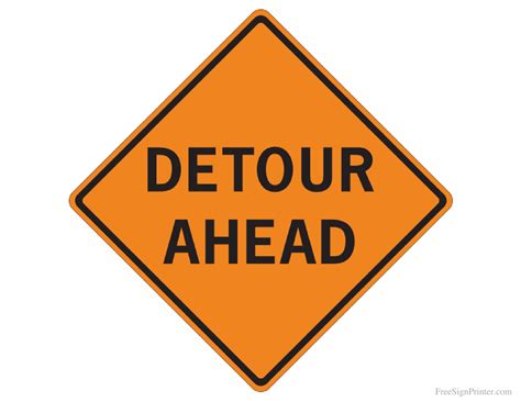 Road Hazard Signs | Poster Template