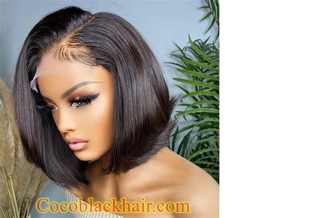 Angela Side Part Layered Bob X Hd Lace Closure Wig Brazilian