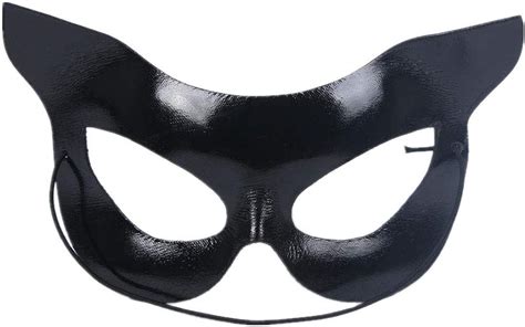 Leather Cat Woman Mask Catwoman Mask Cosplay Accessory Agrohortipbacid