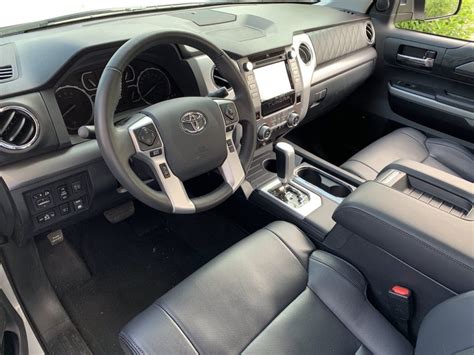 2019 Toyota Tundra Platinum Review Enclosed Trailer Towing Out