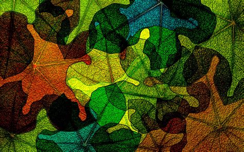 Abstract Leaves Wallpaper Wallpapersafari