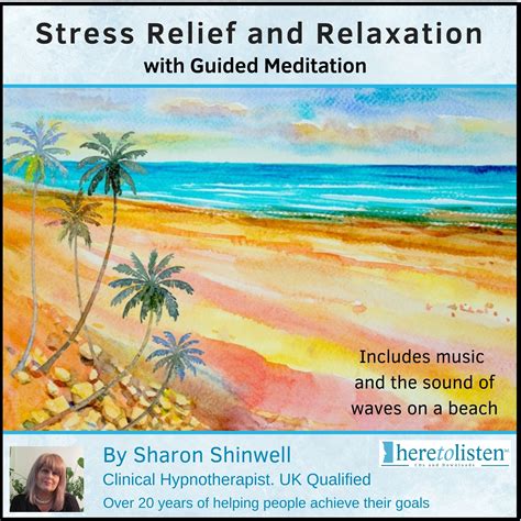 Deep Relaxation For Stress Relief Guided Imagery And Etsy