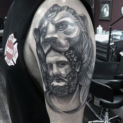 Check out our lion head drawing selection for the very best in unique or custom, handmade pieces from our prints shops. 75 Hercules Tattoo Designs For Men - Heroic Ink Ideas