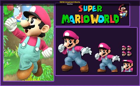 Smw Inspired Mario Super Smash Bros Wii U Mods
