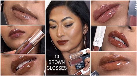 10 Brown Glosses For Brown Skin 🤎affordable 🤎 Starting ₹80 Youtube