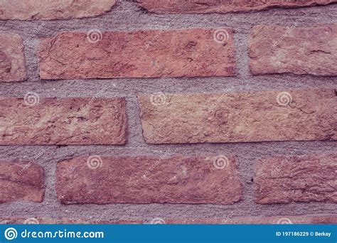 Weathered Old Grunge Brick Wall As Background Texture Stock Image
