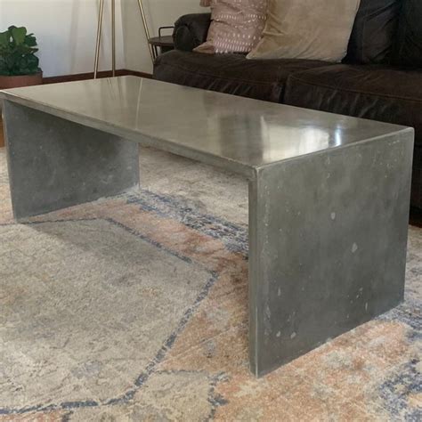 Waterfall Coffee Table Etsy