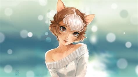 Anime Cat Girl Fan Art
