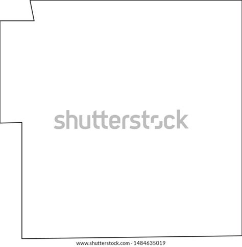 Bond County Map State Illinois Stock Vector Royalty Free 1484635019
