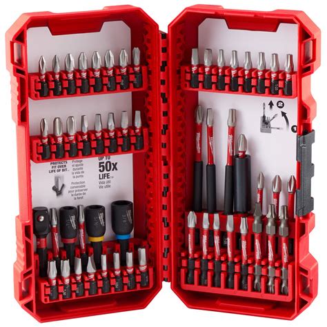 MILWAUKEE, Driver Bit Set, 54 No. of Pieces, Driver Bit Set - 800W05|48