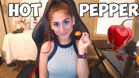 Crazy Girl Does Hot Pepper Challenge 25k Subscriber Special Youtube