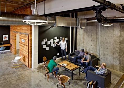 A lot of my work has a look. Work Space Etiquette. | Industrial office design, Cool ...