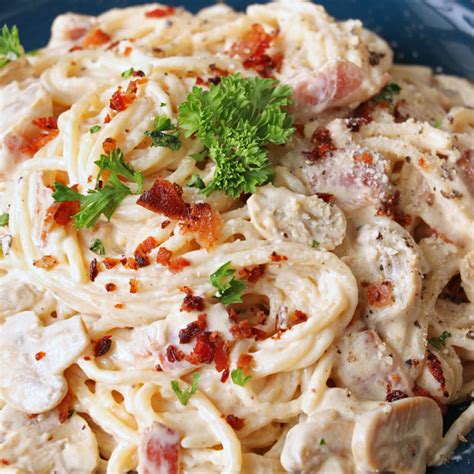 Quick And Easy Creamy Carbonara No Egg Foxy Folksy