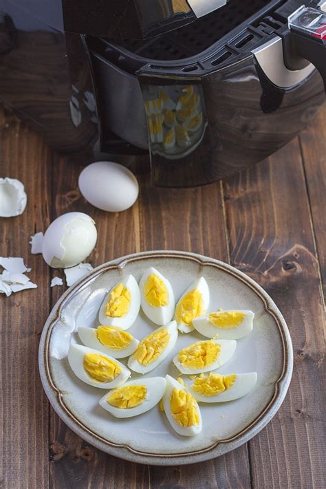 Air Fryer Hard Boiled Eggs So Easy Thecookful