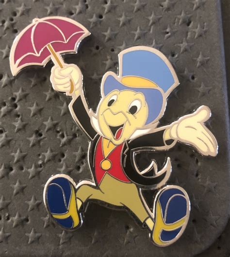 43310 Jiminy Cricket Holding Umbrella Disneyland Resort Paris