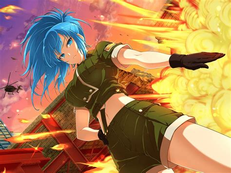 Leona Heidern The King Of Fighters And 4 More Drawn By Yaegashi Nan
