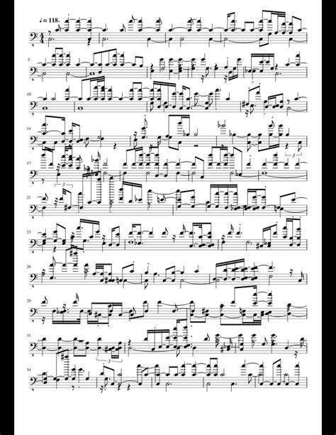 Leave a comment and let me know!!! BASS LINE 2 sheet music for Bass download free in PDF or MIDI
