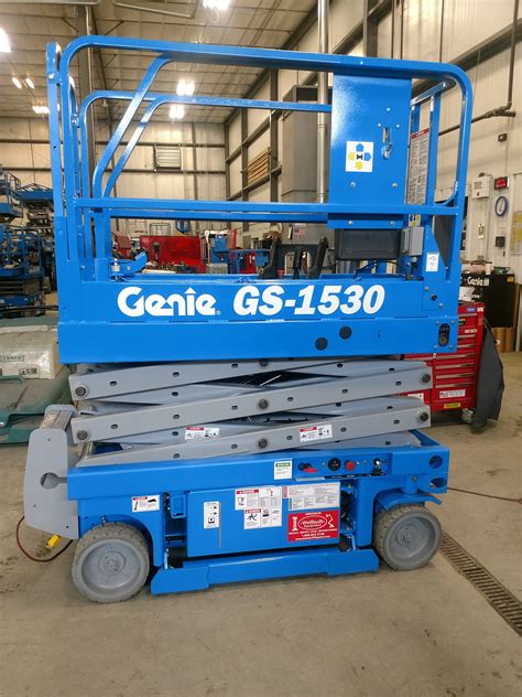 Genie Gs 1530 Scissor Lift For Rent Wellbuilt Equipment Chicago Il