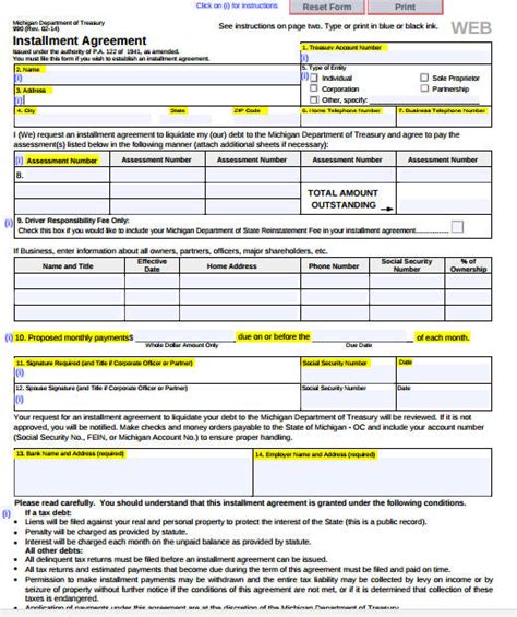 Free 9 Sample Payment Agreement Forms In Pdf Ms Word