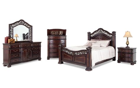 They won't deliver your furniture. Grand Manor Queen Bedroom Set | Bobs.com
