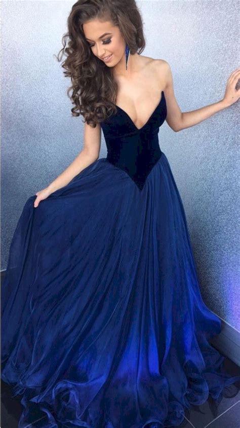 Incredible Wedding Gown Ideas Blue Prom Dresses Most Beautiful Sweetheart Prom Dress
